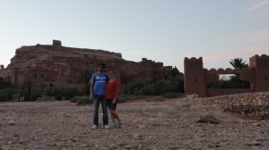 Ait Ben Haddou from the river bed
