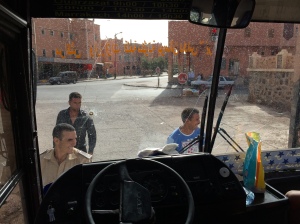 Our lovely bus to Marrakesh that we spent 5 hours on